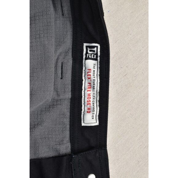 Duluth Trading Co. Men's 42x32 Flex Fire Hose Black Carpenter Pants Lined Winter - Picture 6 of 8